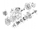 Запчасти для гидронасоса Kawasaki K3V180 K3V180DT