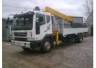 Daewoo Novus SE F8CJF бортовой с краном-манипулятором Soosan SCS 877